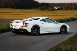 Ferrari F8 Tributo by Novitec Rosso on Vossen Wheels (NF9) 2020 года 